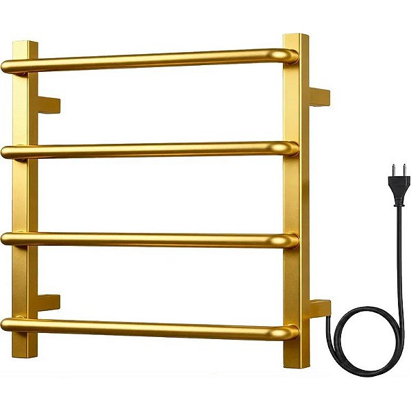 Toalheiro Elétrico Térmico Joog TWJ6 80W 110V Dourado