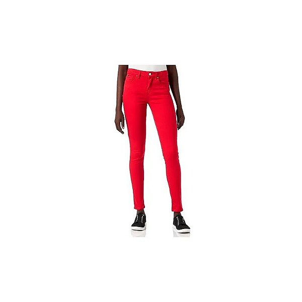 Calça Jeans Tommy Hilfiger Feminina WW0WW13947-657 30 - Vermelha