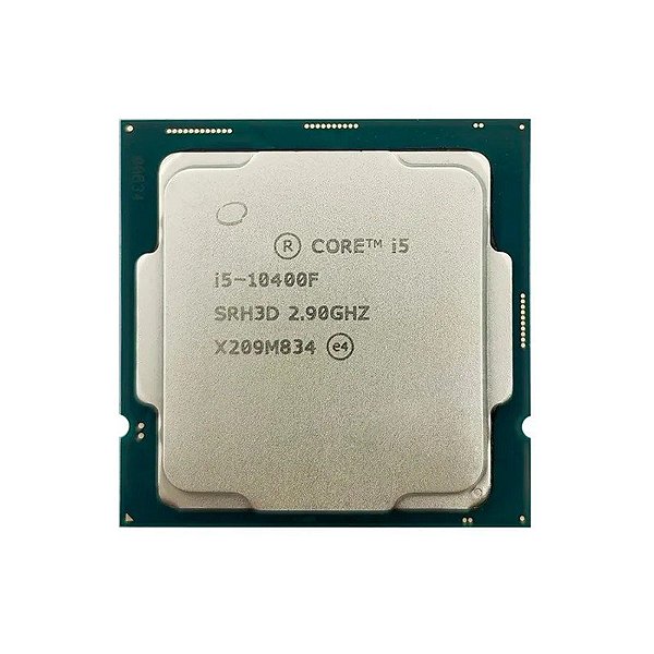 Processador OEM Intel 1200 i5 10400F 4.3GHZ sem Vídeo Integrado sem Fan