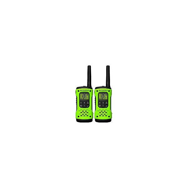 Walkie Talkie Motorola Talkabout T600 H2O FRS / GMRS / 35 Milhas / Bivolt - Verde / Preto