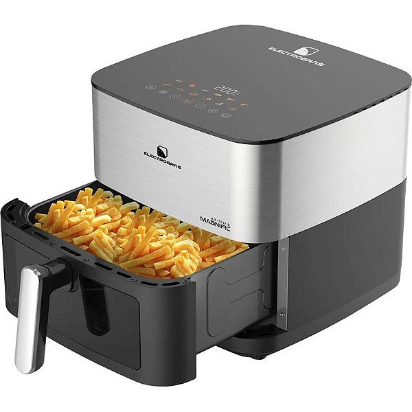 Fritadeira Elétrica Electrobras Magnific EBAF-90D Air Fryer Max 9L 2200W - 220V