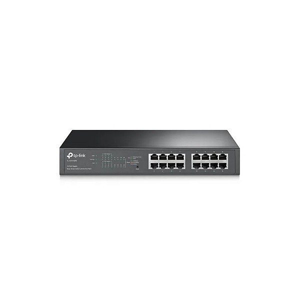 Hub 16 Portas TP-Link TL-SG1016PE 10/100/1000 PoE Gigabit