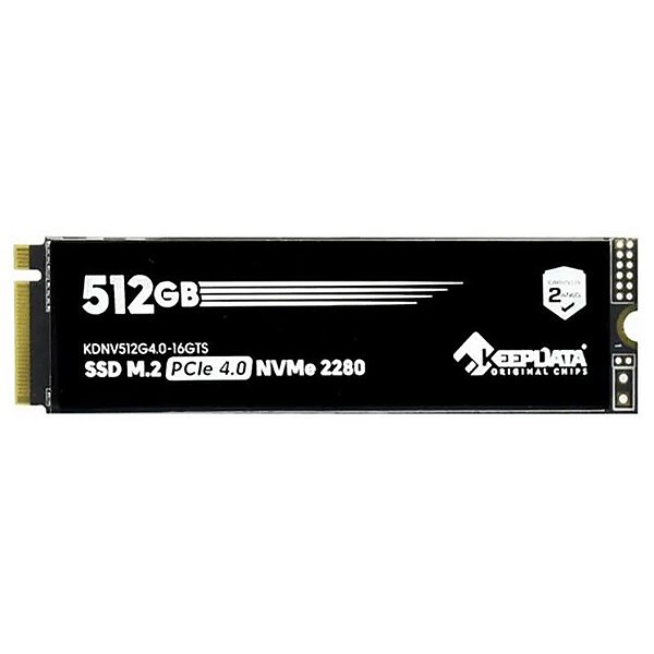SSD KeepData 512GB NVMe M.2 PCIe 4.0 - KDNV512G4.0-16GTS