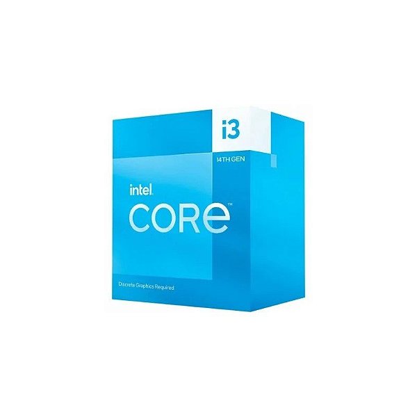 Processador Core i3 14100F 3.5GHZ 12MB LGA1700 com Cooler