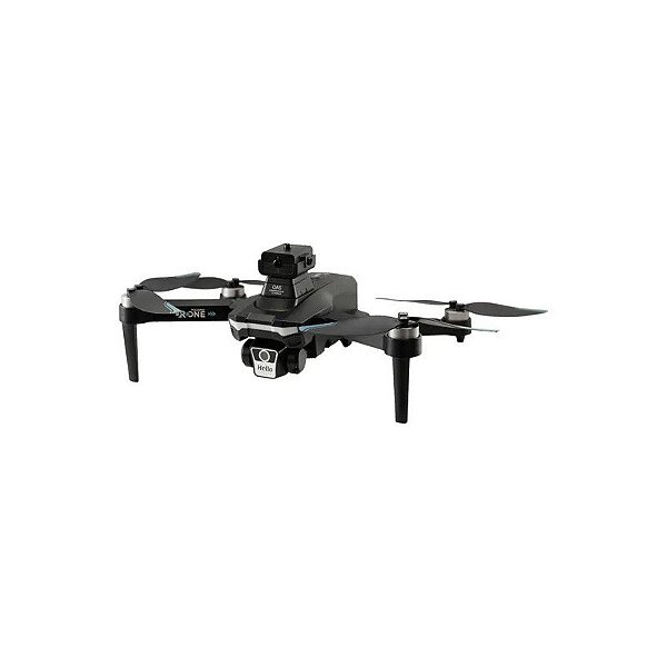Drone MD FQ44 MT - 4K - com Controle - Wi-Fi - Preto