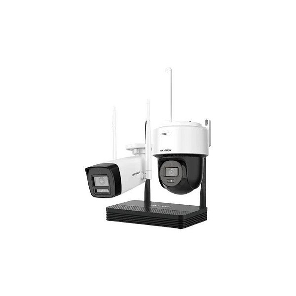 Kit NVS Hikvision NKS422W03H com Câmeras 2MP