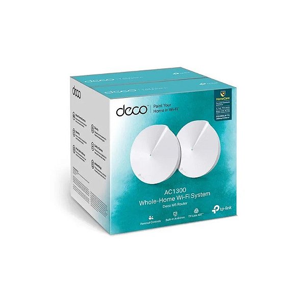 Kit TP-Link Deco M5 AC1300 Dual Pack2 para Casa Inteira