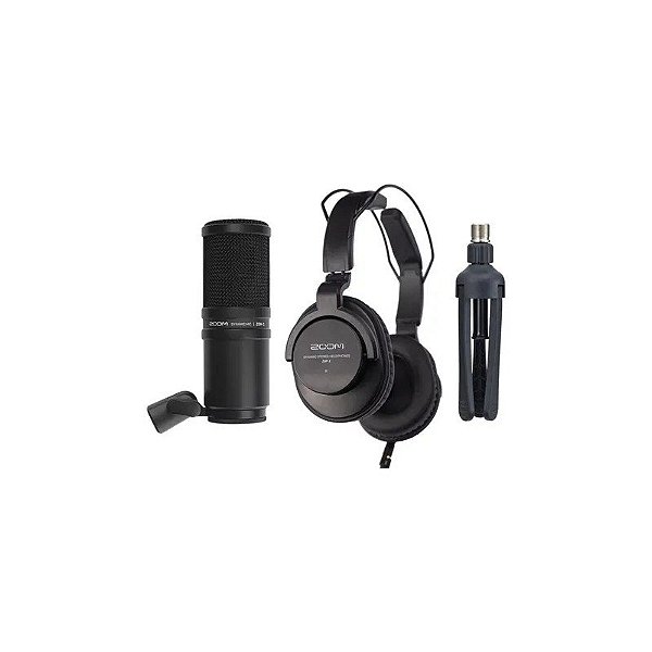 Kit de Microfone Zoom ZDM-1 de Podcast