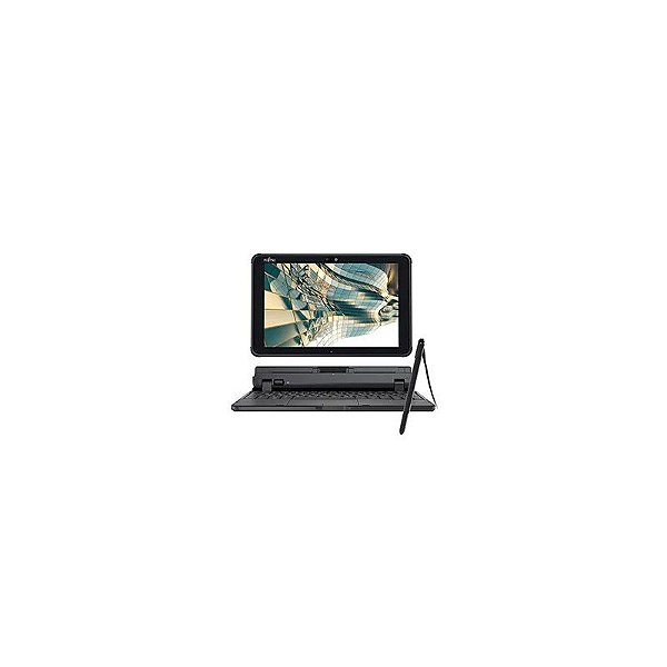 Tablet Fujitsu Arrows Tab Q508 4GB de RAM / 64GB / Tela 10,1" / Wi-Fi - Preto + Teclado (Recondicionado)