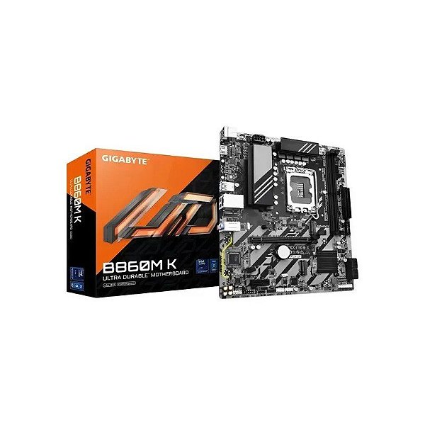 Placa Mãe Intel 1851 Gigabyte B860M K DDR5