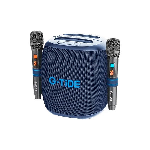 Caixa de Som G-Tide Thunderbass BT/USB Azul