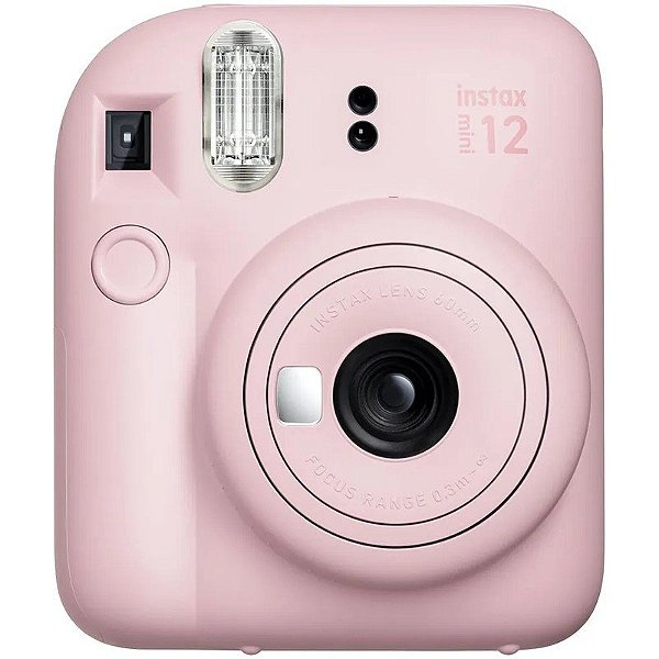 Câmera Instantânea Fujifilm Instax Mini 12 Rosa Flor