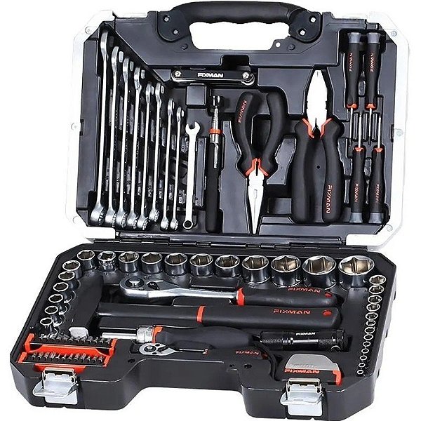 Kit de ferramentas Fixman BT84 (84 peças)