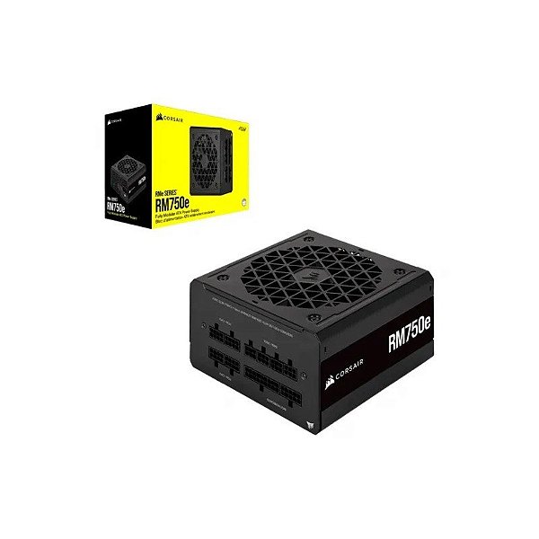 Fonte 750W Corsair RM750E 80+Gold Totalmente Modular *G CP-9020295-Na