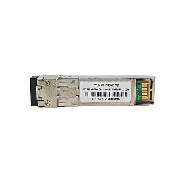 Switch Óptico Cisco Mux-Demux SFP+ 10G 80km DWDM 1560.61nm C21 F. M