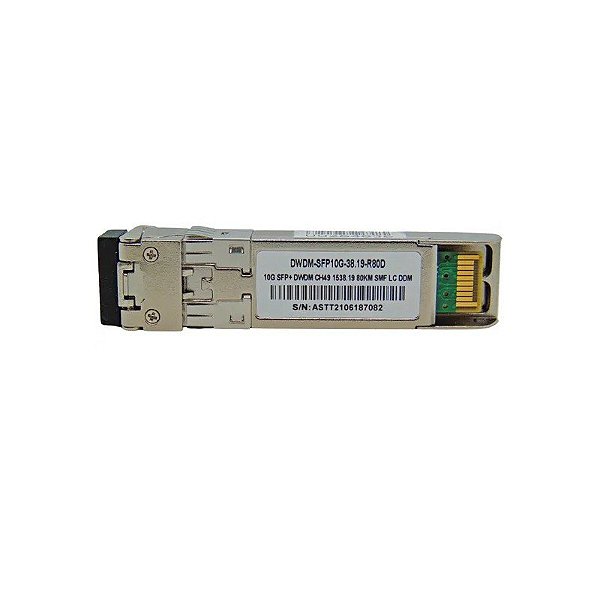 Módulo SFP+ 10G 80KM DWDM-SFP10G 1538.19 C49 com Mux-Demux Cisco