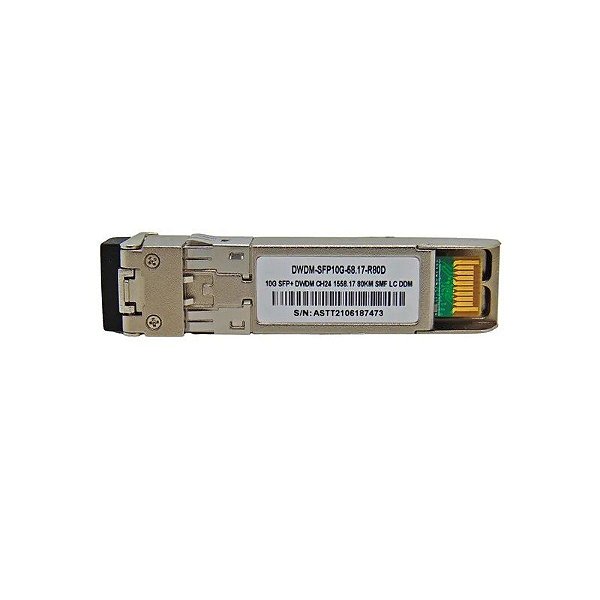 Módulo SFP+ 10G 80KM DWDM-SFP10G 1558.17 C24 com Cisco Mux-Demux