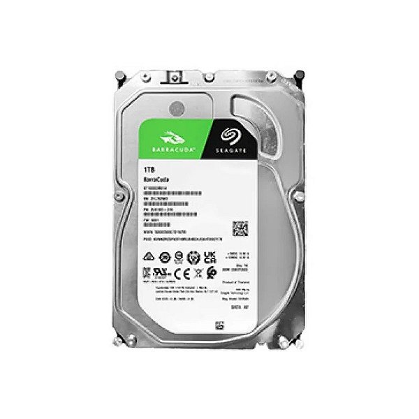 Disco Rígido Interno HD SATA3 1TB Seagate Barracuda ST1000DM014