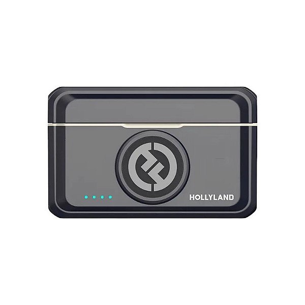 Microfone Sem Fio Hollyland Lark M2 Combo - Carbono Brilhante (Anatel)