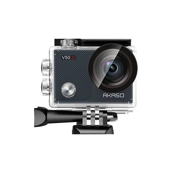 Câmera de Ação Akaso V50X - 4K - 20MP - Wi-Fi - Cinza