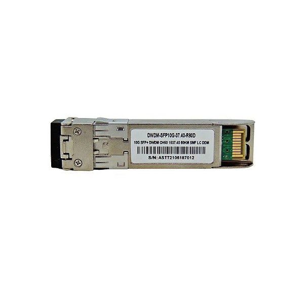 Módulo SFP+ F.M 10G 80KM DWDM-SFP10G 1537.40 C50 com Mux-Demux Cisco