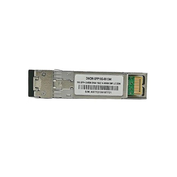 F. M SFP+ 10G 80KM DWDM-SFP10G 1542.14 C44 com Multiplexador-Demultiplexador Cisco