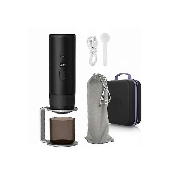 Cafeteira Portátil Dub DBCM Kit - Preto