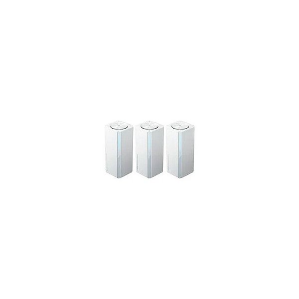 Roteador Xiaomi RD28 DVB4486GL Mesh System AX3000 com NFC Dual Band / 2.4GHZ / 5GHZ / Wi-Fi 6 - Branco (Kit com 3)