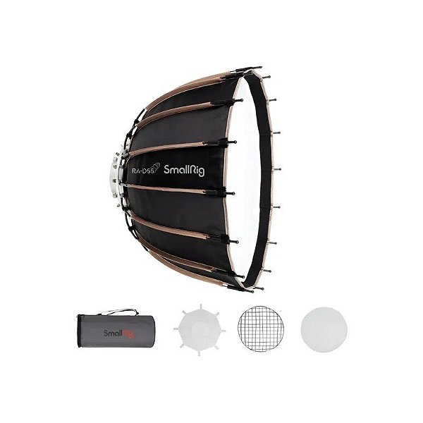 Softbox Parabólico Pequeno Smallrig RA-D55 3585 - Preto