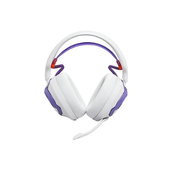 Fone de Ouvido JBL Quantum Gaming Q650 Branco/Roxo