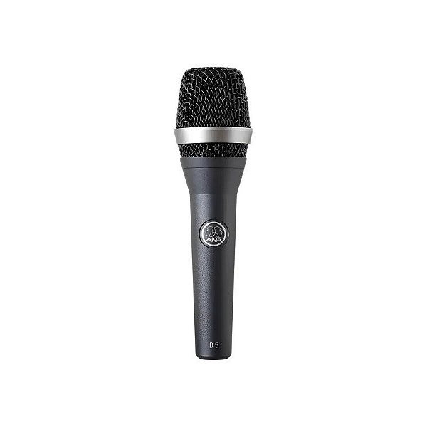 Microfone Akg D5 Vocal Dinâmico Supercardioide XLR - Preto