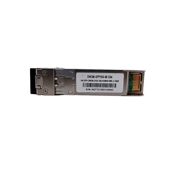 Módulo SFP+ 10G 80KM DWDM-SFP10G 1534.25 C54 com Cisco Mux-Demux