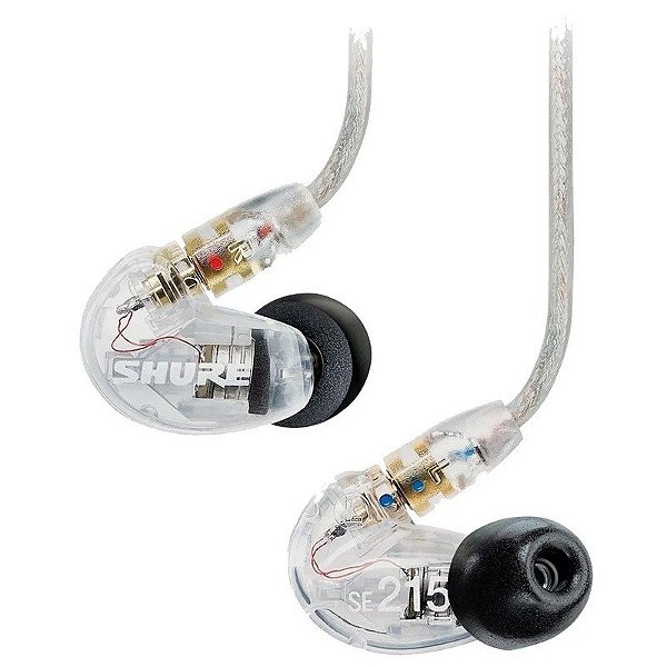 Fone de Ouvido Shure SE215-CL Transparente