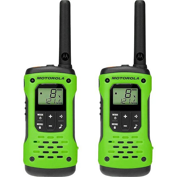 Rádio Walkie Talkie Motorola T600 H2O 56km (Par)