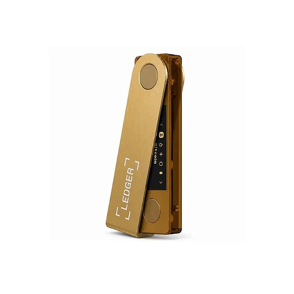 Carteira para Criptomoedas Ledger Nano X Bluetooth - Dourado