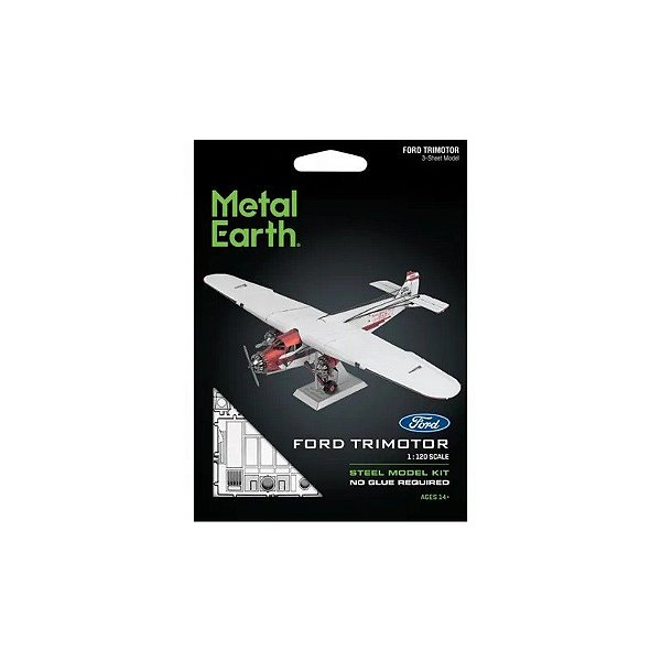 Kit Fascinations Inc Metal Earth AMMS467 Ford Trimotor Montado