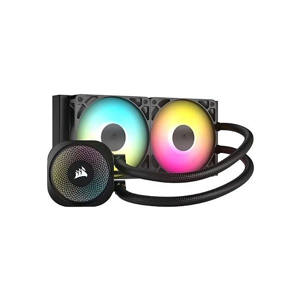 Cooler Líquido Corsair Nautilus 240 RS Argb 240 mm para CPU - Preto (cw-9060092-ww)
