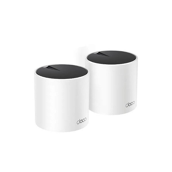 Roteador Wireless TP-Link Deco X55 AX3000 Pacote com 2 unidades - 574/2402 MBPS - Banda Dupla - Branco