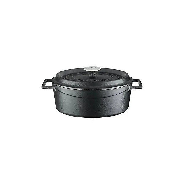 Panela de Ferro Fundido Lava LVOTC29EDTK2KATBL 4,67L 29 CM Preto