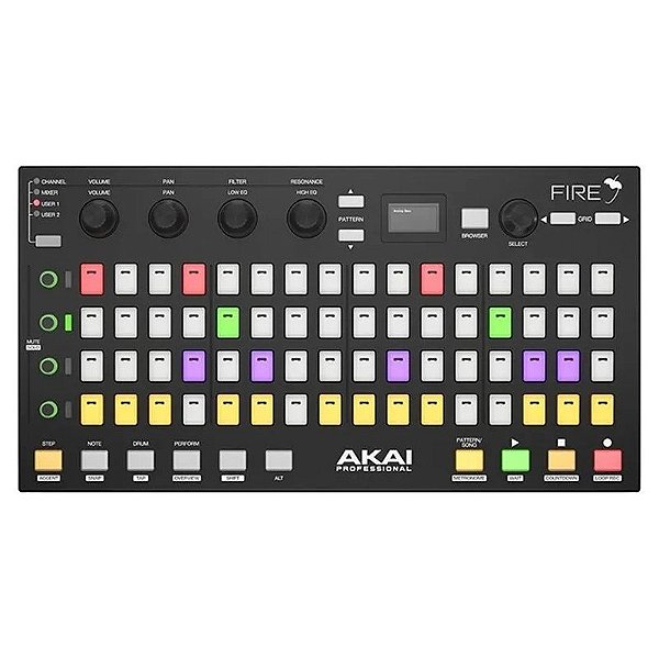 Controlador Profissional Fire FL Studio da Akai