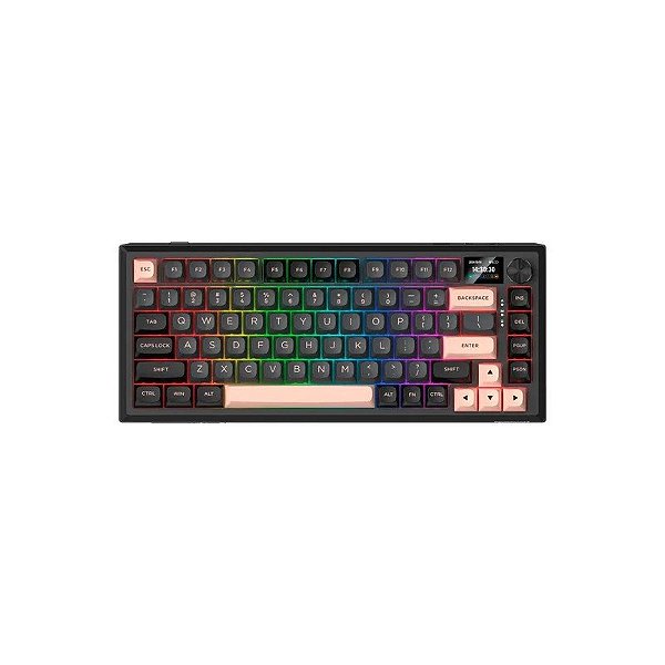 Teclado Gamer Redragon Eclipse Pro K720GBP RGB Layout 75% Sem Fio - Preto