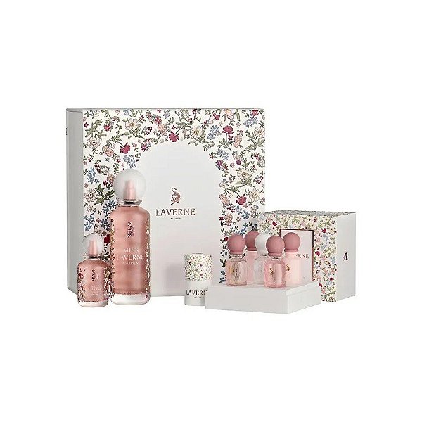 Kit Perfume Laverne Riyadh Miss Laverne - 8 Peças Feminino