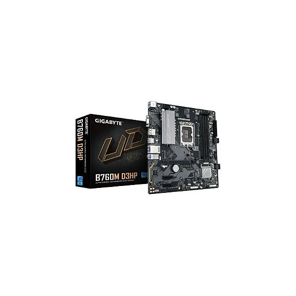 Placa-Mãe 1700 Gigabyte B760M D3HP DDR5 c/ s/ c/ HDMI/ 2M