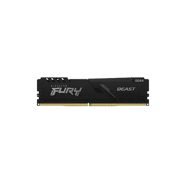 Memoria RAM Kingston DDR4 8 GB 3200MHZ Black Fury Beast - KF432C16BB/8