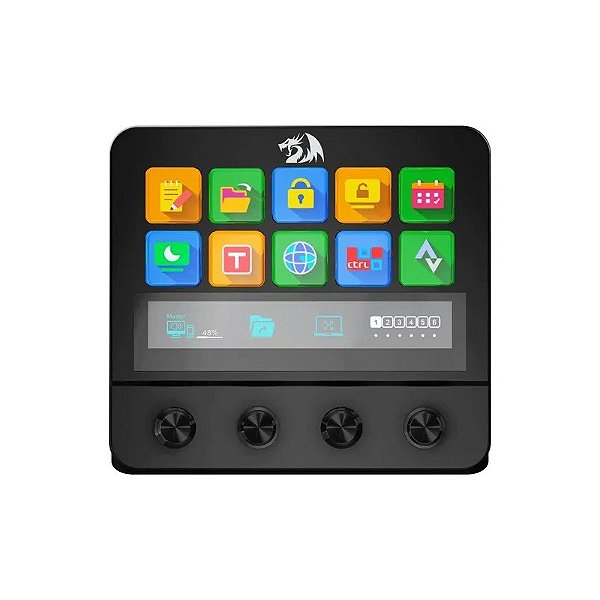 Controle Redragon SS-552 Stream Station - Preto