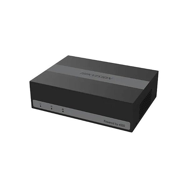 Câmera de Vigilância Hikvision Acusense DVR IDS-E04HUHI-B - Preta