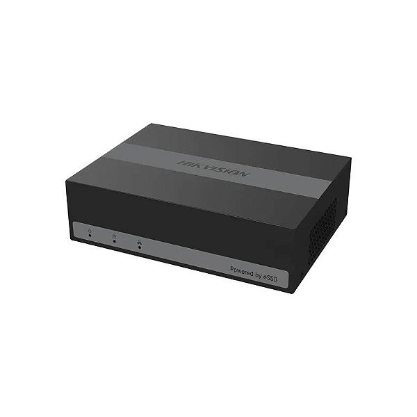 Câmera de Vigilância Hikvision Acusense DVR IDS-E08HQHI-B - Preto