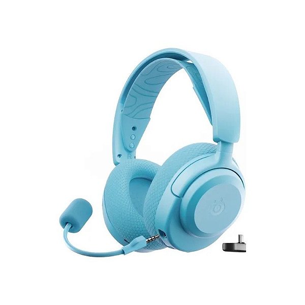 Fone de Ouvido Steelseries 61691 Arctis Nova 3XW sem fio - Aqua