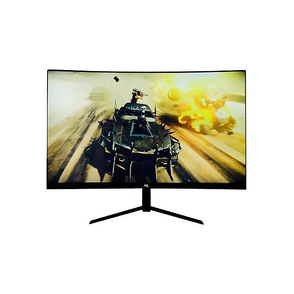 Monitor Gamer Curvo Mtek M24SFV165C de 24 Polegadas Full HD 165Hz 1ms MPRT com Displayport/HDMI
