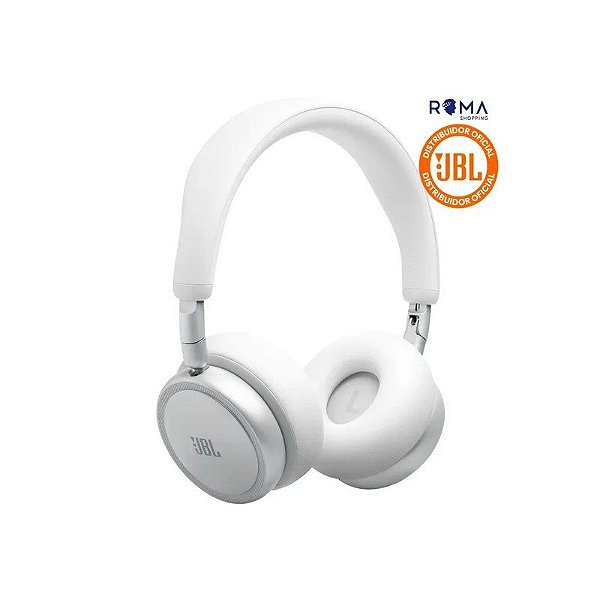 Fone de Ouvido JBL Live 680NC Bluetooth - Branco